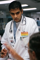 Doctor Listening to Patient